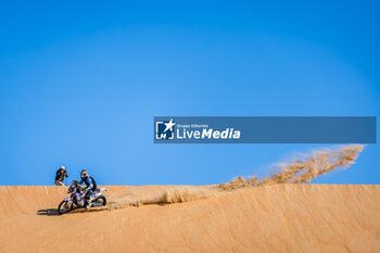2024-03-01 - 69 ALRAHMANI Marwan (ARE), ADNOC, KTM 450 Rally, action during the Stage 4 of the 2024 Abu Dhabi Desert Challenge, on March 1, 2024 in Mzeer’ah, United Arab Emirates - W2RC - ABU DHABI DESERT CHALLENGE 2024 - RALLY - MOTORS