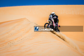 2024-03-01 - 45 JAIN Jatin (IND), Srg Motorsports, Kove 450 Rally Pro, action during the Stage 4 of the 2024 Abu Dhabi Desert Challenge, on March 1, 2024 in Mzeer’ah, United Arab Emirates - W2RC - ABU DHABI DESERT CHALLENGE 2024 - RALLY - MOTORS
