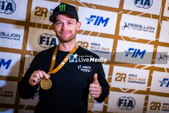 2024-03-01 - MARE Aaron (ZAF), Srg Motorsports, KTM 450 Rally Replica, FIM W2RC, portrait during the Stage 4 of the 2024 Abu Dhabi Desert Challenge, on March 1, 2024 in Mzeer’ah, United Arab Emirates - W2RC - ABU DHABI DESERT CHALLENGE 2024 - RALLY - MOTORS