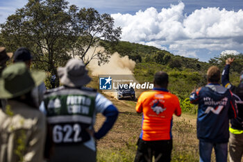 2024-03-27 - 25 MUNSTER Charles, DUMONT Loic, Hyundai I2O Rally2, action during the Safari Rally Kenya 2024, 3rd round of the 2024 WRC World Rally Car Championship, from March 28 to 31, 2024 at Nairobi, Kenya - AUTO - WRC - SAFARI RALLY KENYA 2024 - RALLY - MOTORS
