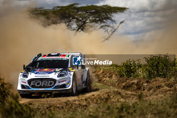 2024-03-27 - 13 MUNSTER Gregoire, LOUKA Louis, Ford Puma Rally1, actionduring the Safari Rally Kenya 2024, 3rd round of the 2024 WRC World Rally Car Championship, from March 28 to 31, 2024 at Nairobi, Kenya - AUTO - WRC - SAFARI RALLY KENYA 2024 - RALLY - MOTORS