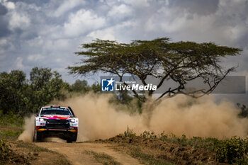 2024-03-27 - 31 Miguel DIAZ ABOITIZ, Rodrigo SANJUAN, Skoda Fabia RS Rally2, actionduring the Safari Rally Kenya 2024, 3rd round of the 2024 WRC World Rally Car Championship, from March 28 to 31, 2024 at Nairobi, Kenya - AUTO - WRC - SAFARI RALLY KENYA 2024 - RALLY - MOTORS