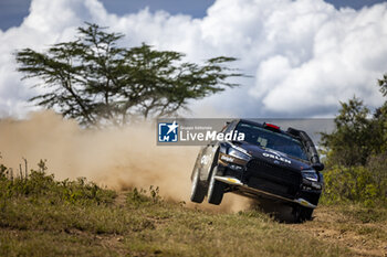 2024-03-27 - 23 Kajetan KAJETANOWICZ, Maciej SZCHZEPANIAK, Skoda Fabia RS Rally2, action during the Safari Rally Kenya 2024, 3rd round of the 2024 WRC World Rally Car Championship, from March 28 to 31, 2024 at Nairobi, Kenya - AUTO - WRC - SAFARI RALLY KENYA 2024 - RALLY - MOTORS