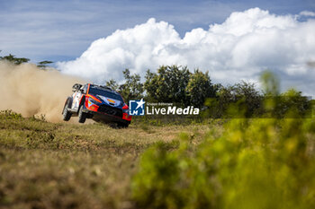 2024-03-27 - 04 LAPPI Esapekka, FERM Janne, Hyundai I20 Rally1, action during the Safari Rally Kenya 2024, 3rd round of the 2024 WRC World Rally Car Championship, from March 28 to 31, 2024 at Nairobi, Kenya - AUTO - WRC - SAFARI RALLY KENYA 2024 - RALLY - MOTORS