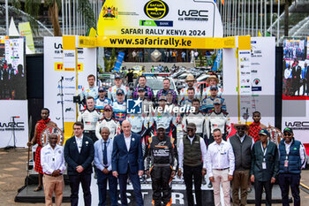 2024-03-28 - Family Photo , During Ceremonial Start in Naivasha,During Fia World Rally Championship Wrc Safari Rally Kenya 2024 28 Wednesday , Naivasha, Kenya - FIA WORLD RALLY CHAMPIONSHIP WRC  SAFARI RALLY KENYA 2024  - RALLY - MOTORS