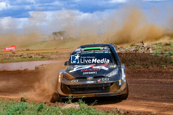 2024-03-28 - The Driver Elfyn Evans And Co-Driver Scott Martin Of The Team Toyota Gazoo Racing Wrt, Toyota Gr Yaris Rally1 Hybrid ,Face The First Day Of Race,During Fia World Rally Championship Wrc Safari Rally Kenya 2024 28 Wednesday , Naivasha, Kenya - FIA WORLD RALLY CHAMPIONSHIP WRC  SAFARI RALLY KENYA 2024  - RALLY - MOTORS