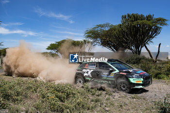 2024-03-29 - Drive Gus Greensmith And Co-Driver Jonas Andersson Of The Team Toksport Wrt 2 ,Skoda Fabia Rs Rally2,Face The Second Day Race ,During Fia World Rally Championship Wrc Safari Rally Kenya 2024 29 Wednesday , Naivasha, Kenya - FIA WORLD RALLY CHAMPIONSHIP WRC  SAFARI RALLY KENYA 2024  - RALLY - MOTORS