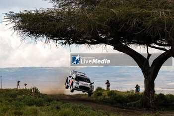 2024-03-29 - The Driver Gregoire Munster And Co-Driver Louis Louka Of The Team M-Sport Ford World Rally Team Ford Puma Rally1 Hybrid,Face The Second Day Race ,During Fia World Rally Championship Wrc Safari Rally Kenya 2024 29 Wednesday , Naivasha, Kenya - FIA WORLD RALLY CHAMPIONSHIP WRC  SAFARI RALLY KENYA 2024  - RALLY - MOTORS