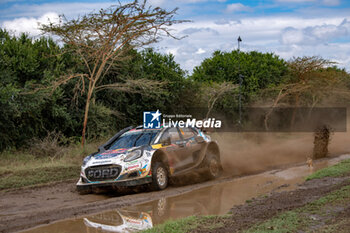 2024-03-30 - The Driver Adrien Fourmaux And Co-Driver Alexandre Coria Of The Team M-Sport Ford World Rally Team Ford Puma Rally1 Hybrid,They Face Day Third Of The Of Race ,During Fia World Rally Championship Wrc Safari Rally Kenya 2024 30 Wednesday , Naivasha, Kenya -  FIA WORLD RALLY CHAMPIONSHIP WRC  SAFARI RALLY KENYA 2024  - RALLY - MOTORS