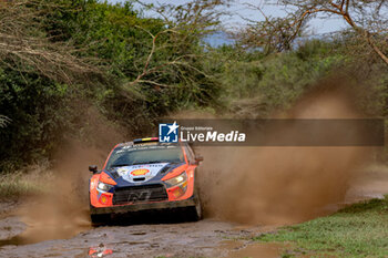2024-03-30 - The Driver Thierry Neuville And Co-Driver Martijn Wydaeghe Of The Team Hyundai Shell Mobis World Rally Team,Hyundai I20 N Rally1 Hybrid,They Face Day Third Of The Of Race ,During Fia World Rally Championship Wrc Safari Rally Kenya 2024 30 Wednesday , Naivasha, Kenya -  FIA WORLD RALLY CHAMPIONSHIP WRC  SAFARI RALLY KENYA 2024  - RALLY - MOTORS