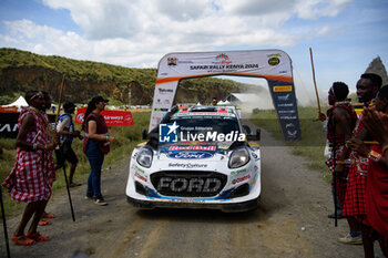 2024-03-31 - The Driver Adrien Fourmaux And Co-Driver Alexandre Coria Of The Team M-Sport Ford World Rally Team Ford Puma Rally1 Hybrid,They Face The 4Th Day Of The Race,During Fia World Rally Championship Wrc Safari Rally Kenya 2024 31 March, , Naivasha, Kenya - FIA WORLD RALLY CHAMPIONSHIP WRC  SAFARI RALLY KENYA 2024  - RALLY - MOTORS