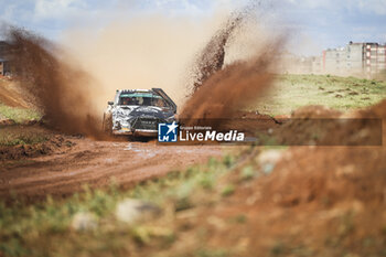 2024-03-28 - 25 MUNSTER Charles, DUMONT Loic, Hyundai I2O Rally2, actionduring the Safari Rally Kenya 2024, 3rd round of the 2024 WRC World Rally Car Championship, from March 28 to 31, 2024 at Nairobi, Kenya - AUTO - WRC - SAFARI RALLY KENYA 2024 - RALLY - MOTORS