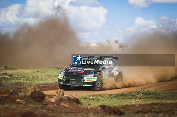 2024-03-28 - 22 GREENSMITH Gus, ANDERSSON Jonas, Skoda Fabia RS Rally2, actionduring the Safari Rally Kenya 2024, 3rd round of the 2024 WRC World Rally Car Championship, from March 28 to 31, 2024 at Nairobi, Kenya - AUTO - WRC - SAFARI RALLY KENYA 2024 - RALLY - MOTORS