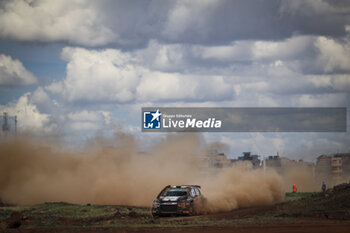 2024-03-28 - 26 DOMINGUEZ Diego, PEÑATE Rogelio, Citroen C3 Rally2, actionduring the Safari Rally Kenya 2024, 3rd round of the 2024 WRC World Rally Car Championship, from March 28 to 31, 2024 at Nairobi, Kenya - AUTO - WRC - SAFARI RALLY KENYA 2024 - RALLY - MOTORS