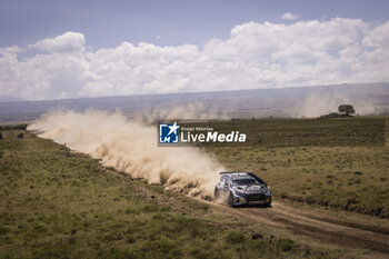 2024-03-29 - 25 MUNSTER Charles, DUMONT Loic, Hyundai I2O Rally2, actionduring the Safari Rally Kenya 2024, 3rd round of the 2024 WRC World Rally Car Championship, from March 28 to 31, 2024 at Nairobi, Kenya - AUTO - WRC - SAFARI RALLY KENYA 2024 - RALLY - MOTORS
