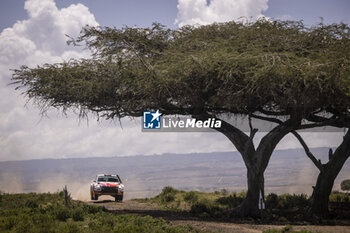 2024-03-29 - 31 Miguel DIAZ ABOITIZ, Rodrigo SANJUAN, Skoda Fabia RS Rally2, actionduring the Safari Rally Kenya 2024, 3rd round of the 2024 WRC World Rally Car Championship, from March 28 to 31, 2024 at Nairobi, Kenya - AUTO - WRC - SAFARI RALLY KENYA 2024 - RALLY - MOTORS