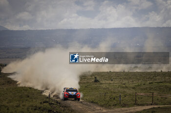 2024-03-29 - 04 LAPPI Esapekka, FERM Janne, Hyundai I20 Rally1, actionduring the Safari Rally Kenya 2024, 3rd round of the 2024 WRC World Rally Car Championship, from March 28 to 31, 2024 at Nairobi, Kenya - AUTO - WRC - SAFARI RALLY KENYA 2024 - RALLY - MOTORS