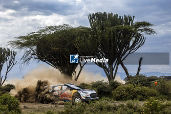 2024-03-29 - 16 FOURMAUX Adrien, CORIA Alexandre, Ford Puma Rally1, actionduring the Safari Rally Kenya 2024, 3rd round of the 2024 WRC World Rally Car Championship, from March 28 to 31, 2024 at Nairobi, Kenya - AUTO - WRC - SAFARI RALLY KENYA 2024 - RALLY - MOTORS