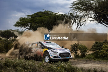 2024-03-29 - 13 MUNSTER Gregoire, LOUKA Louis, Ford Puma Rally1, actionduring the Safari Rally Kenya 2024, 3rd round of the 2024 WRC World Rally Car Championship, from March 28 to 31, 2024 at Nairobi, Kenya - AUTO - WRC - SAFARI RALLY KENYA 2024 - RALLY - MOTORS