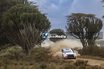 2024-03-29 - 31 Miguel DIAZ ABOITIZ, Rodrigo SANJUAN, Skoda Fabia RS Rally2, actionduring the Safari Rally Kenya 2024, 3rd round of the 2024 WRC World Rally Car Championship, from March 28 to 31, 2024 at Nairobi, Kenya - AUTO - WRC - SAFARI RALLY KENYA 2024 - RALLY - MOTORS