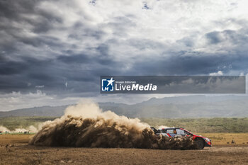 2024-03-30 - 11 NEUVILLE Thierry, WYDAEGHE Martijn, Hyundai I20 Rally1, action during the Safari Rally Kenya 2024, 3rd round of the 2024 WRC World Rally Car Championship, from March 28 to 31, 2024 at Nairobi, Kenya - AUTO - WRC - SAFARI RALLY KENYA 2024 - RALLY - MOTORS