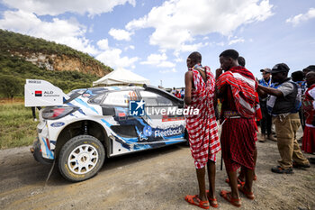 2024-03-31 - 19 Jourdan SERDERIDIS, Frédéric MICLOTTE, Ford Puma Rally1, actionduring the Safari Rally Kenya 2024, 3rd round of the 2024 WRC World Rally Car Championship, from March 28 to 31, 2024 at Nairobi, Kenya - AUTO - WRC - SAFARI RALLY KENYA 2024 - RALLY - MOTORS