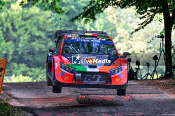 2024-04-18 - The Driver Thierry Neuville And Co-Driver Martijn Wydaeghe Of The Team Hyundai Shell Mobis World Rally Team,Hyundai I20 N Rally1 Hybrid,They Face In ShakedownDuring Fia World Rally Championship Wrc Rally Croatia 2024 18 April , Zagreb - FIA WORLD RALLY CHAMPIONSHIP WRC RALLY CROATIA  2024 - RALLY - MOTORS