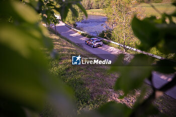 2024-04-19 - The Driver Adrien Fourmaux And Co-Driver Alexandre Coria Of The Team M-Sport Ford World Rally Team Ford Puma Rally1 Hybrid,They Face The 1st Day Of The Race,During Fia World Rally Championship Wrc Rally Croatia 2024 19 April , Zagreb - FIA WORLD RALLY CHAMPIONSHIP WRC RALLY CROATIA  2024 - RALLY - MOTORS