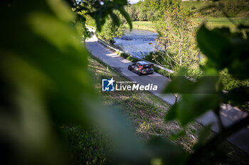 2024-04-19 - The Driver Sebastien Ogier And Co-Driver Vincent Landais Of The Team Toyota Gazoo Racing Wrt,Toyota Gr Yaris Rally1 Hybrid,They Face The 1st Day Of The Race,During Fia World Rally Championship Wrc Rally Croatia 2024 19 April , Zagreb - FIA WORLD RALLY CHAMPIONSHIP WRC RALLY CROATIA  2024 - RALLY - MOTORS