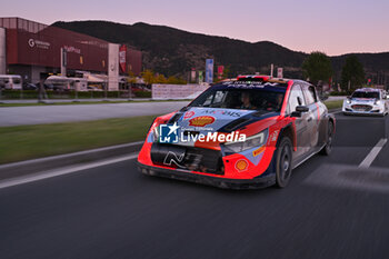 2024-04-19 - The Driver Andreas Mikkelsen And Co-Driver Torstein Eriksen Of The Team Hyundai Shell Mobis World Rally Team,Hyundaii20 N Rally1 Hybrid ,They Face The 1st Day Of The Race,During Fia World Rally Championship Wrc Rally Croatia 2024 19 April , Zagreb - FIA WORLD RALLY CHAMPIONSHIP WRC RALLY CROATIA  2024 - RALLY - MOTORS