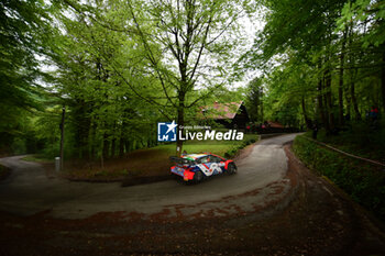 2024-04-20 - The Driver Andreas Mikkelsen And Co-Driver Torstein Eriksen Of The Team Hyundai Shell Mobis World Rally Team,Hyundaii20 N Rally1 Hybrid,They Face The 2nd, Day Of The Race ,During Fia World Rally Championship Wrc Rally Croatia 2024 20 April , Zagreb - FIA WORLD RALLY CHAMPIONSHIP WRC RALLY CROATIA  2024 - RALLY - MOTORS