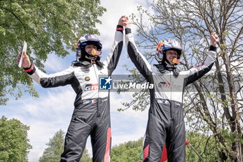 2024-04-21 - The Driver Sebastien Ogier And Co-Driver Vincent Landais Of The Team Toyota Gazoo Racing Wrt,Toyota Gr Yaris Rally1 Hybrid,The Final Power Stage ,During Fia World Rally Championship Wrc Rally Croatia 2024 21 April , Zagreb - FIA WORLD RALLY CHAMPIONSHIP WRC RALLY CROATIA  2024 - RALLY - MOTORS
