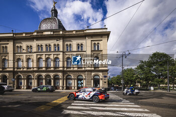 2024-04-17 - 11 NEUVILLE Thierry, WYDAEGHE Martijn, Hyundai I20 Rally1, action during the Croatia Rally 2024, 4th round of the 2024 WRC World Rally Car Championship, from April 18 to 21, 2024 at Zagreb, Croatia - AUTO - WRC - CROATIA RALLY 2024 - RALLY - MOTORS