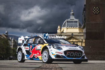 2024-04-17 - 16 FOURMAUX Adrien, CORIA Alexandre, Ford Puma Rally1, action during the Croatia Rally 2024, 4th round of the 2024 WRC World Rally Car Championship, from April 18 to 21, 2024 at Zagreb, Croatia - AUTO - WRC - CROATIA RALLY 2024 - RALLY - MOTORS