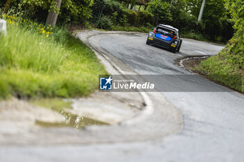 2024-04-18 - 22 PAJARI Sami, MALKONEN Enni, Toyota Yaris Rally2, action during the Croatia Rally 2024, 4th round of the 2024 WRC World Rally Car Championship, from April 18 to 21, 2024 at Zagreb, Croatia - AUTO - WRC - CROATIA RALLY 2024 - RALLY - MOTORS