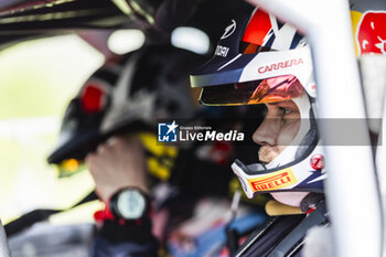 2024-04-18 - MIKKELSEN Andreas, Hyundai I20 Rally1, portrait during the Croatia Rally 2024, 4th round of the 2024 WRC World Rally Car Championship, from April 18 to 21, 2024 at Zagreb, Croatia - AUTO - WRC - CROATIA RALLY 2024 - RALLY - MOTORS