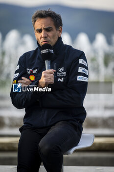 2024-04-18 - ABITEBOUL Cyril, Hyundai Motorsport Team Principal, portrait during the Croatia Rally 2024, 4th round of the 2024 WRC World Rally Car Championship, from April 18 to 21, 2024 at Zagreb, Croatia - AUTO - WRC - CROATIA RALLY 2024 - RALLY - MOTORS