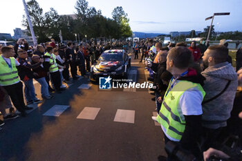 2024-04-18 - 17 OGIER Sebastien, LANDAIS Vincent, Toyota GR Yaris Rally1, action during the Croatia Rally 2024, 4th round of the 2024 WRC World Rally Car Championship, from April 18 to 21, 2024 at Zagreb, Croatia - AUTO - WRC - CROATIA RALLY 2024 - RALLY - MOTORS