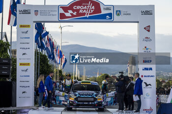 2024-04-18 - 66 Bruno BULACIA, Gabriel MORALES, Ford Fiesta Rally3, action during the Croatia Rally 2024, 4th round of the 2024 WRC World Rally Car Championship, from April 18 to 21, 2024 at Zagreb, Croatia - AUTO - WRC - CROATIA RALLY 2024 - RALLY - MOTORS