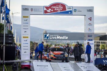 2024-04-18 - 65 José CAPARÓ, Esther GUTIÉRREZ, Fiesta Rally3, action during the Croatia Rally 2024, 4th round of the 2024 WRC World Rally Car Championship, from April 18 to 21, 2024 at Zagreb, Croatia - AUTO - WRC - CROATIA RALLY 2024 - RALLY - MOTORS
