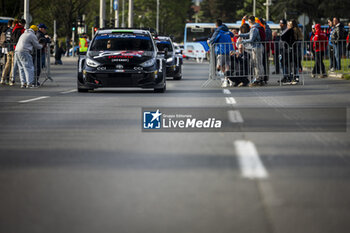 2024-04-18 - 33 EVANS Elfyn, MARTIN Scott, Toyota GR Yaris Rally1, action during the Croatia Rally 2024, 4th round of the 2024 WRC World Rally Car Championship, from April 18 to 21, 2024 at Zagreb, Croatia - AUTO - WRC - CROATIA RALLY 2024 - RALLY - MOTORS