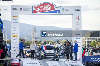 2024-04-18 - 54 DOMINGUEZ Diego, PEÑATE Rogelio, Ford Fiesta Rally3, action during the Croatia Rally 2024, 4th round of the 2024 WRC World Rally Car Championship, from April 18 to 21, 2024 at Zagreb, Croatia - AUTO - WRC - CROATIA RALLY 2024 - RALLY - MOTORS
