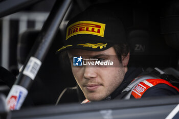 2024-04-18 - 58 Max SMART, Cameron FAIR, Fiesta Rally3, portrait during the Croatia Rally 2024, 4th round of the 2024 WRC World Rally Car Championship, from April 18 to 21, 2024 at Zagreb, Croatia - AUTO - WRC - CROATIA RALLY 2024 - RALLY - MOTORS