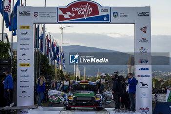 2024-04-18 - 67 Ali TÜRKKAN, Burak ERDENER, Fiesta Rally3, action during the Croatia Rally 2024, 4th round of the 2024 WRC World Rally Car Championship, from April 18 to 21, 2024 at Zagreb, Croatia - AUTO - WRC - CROATIA RALLY 2024 - RALLY - MOTORS