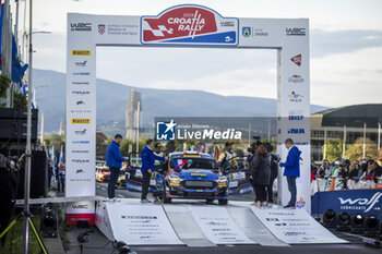 2024-04-18 - 62 Roberto BLACH, Mauro BARREIRO, Ford Fiesta Rally3, action during the Croatia Rally 2024, 4th round of the 2024 WRC World Rally Car Championship, from April 18 to 21, 2024 at Zagreb, Croatia - AUTO - WRC - CROATIA RALLY 2024 - RALLY - MOTORS