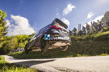 2024-04-19 - 48 Tristan CHARPENTIER, Florian BARRAL, Ford Fiesta Rally3, action during the Croatia Rally 2024, 4th round of the 2024 WRC World Rally Car Championship, from April 18 to 21, 2024 at Zagreb, Croatia - AUTO - WRC - CROATIA RALLY 2024 - RALLY - MOTORS