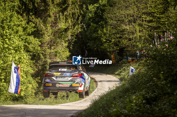 2024-04-19 - 67 Ali TÜRKKAN, Burak ERDENER, Fiesta Rally3, action during the Croatia Rally 2024, 4th round of the 2024 WRC World Rally Car Championship, from April 18 to 21, 2024 at Zagreb, Croatia - AUTO - WRC - CROATIA RALLY 2024 - RALLY - MOTORS