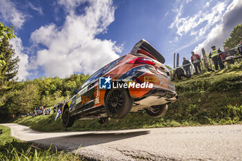 2024-04-19 - 65 José CAPARÓ, Esther GUTIÉRREZ, Fiesta Rally3, action during the Croatia Rally 2024, 4th round of the 2024 WRC World Rally Car Championship, from April 18 to 21, 2024 at Zagreb, Croatia - AUTO - WRC - CROATIA RALLY 2024 - RALLY - MOTORS