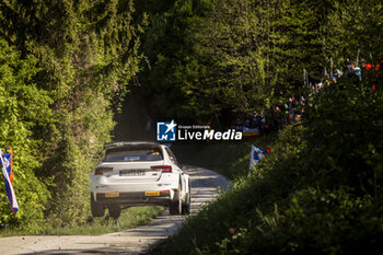2024-04-19 - 34 BRYNILDSEN Eyvind, LISTERUD Jørn, Skoda Fabia RS Rally2, action during the Croatia Rally 2024, 4th round of the 2024 WRC World Rally Car Championship, from April 18 to 21, 2024 at Zagreb, Croatia - AUTO - WRC - CROATIA RALLY 2024 - RALLY - MOTORS