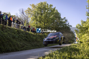2024-04-19 - 17 OGIER Sebastien, LANDAIS Vincent, Toyota GR Yaris Rally1, action during the Croatia Rally 2024, 4th round of the 2024 WRC World Rally Car Championship, from April 18 to 21, 2024 at Zagreb, Croatia - AUTO - WRC - CROATIA RALLY 2024 - RALLY - MOTORS